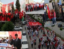 3 Mayıs Türkçülük günü ve Atatürk anıtının açılışı coşkuyla kutlandı